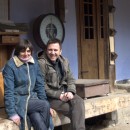 Gabriela und Joachim Cotaru vor ihrer Mühle