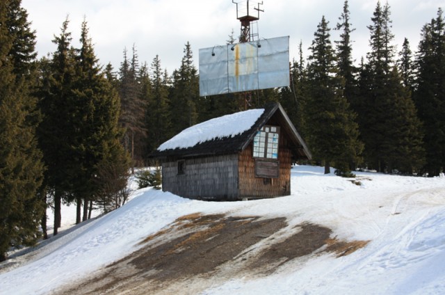 Bretterverschlag statt uriger Hütten (Foto: Barbara Opitz)